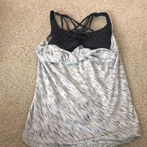 Lululemon built in bra top